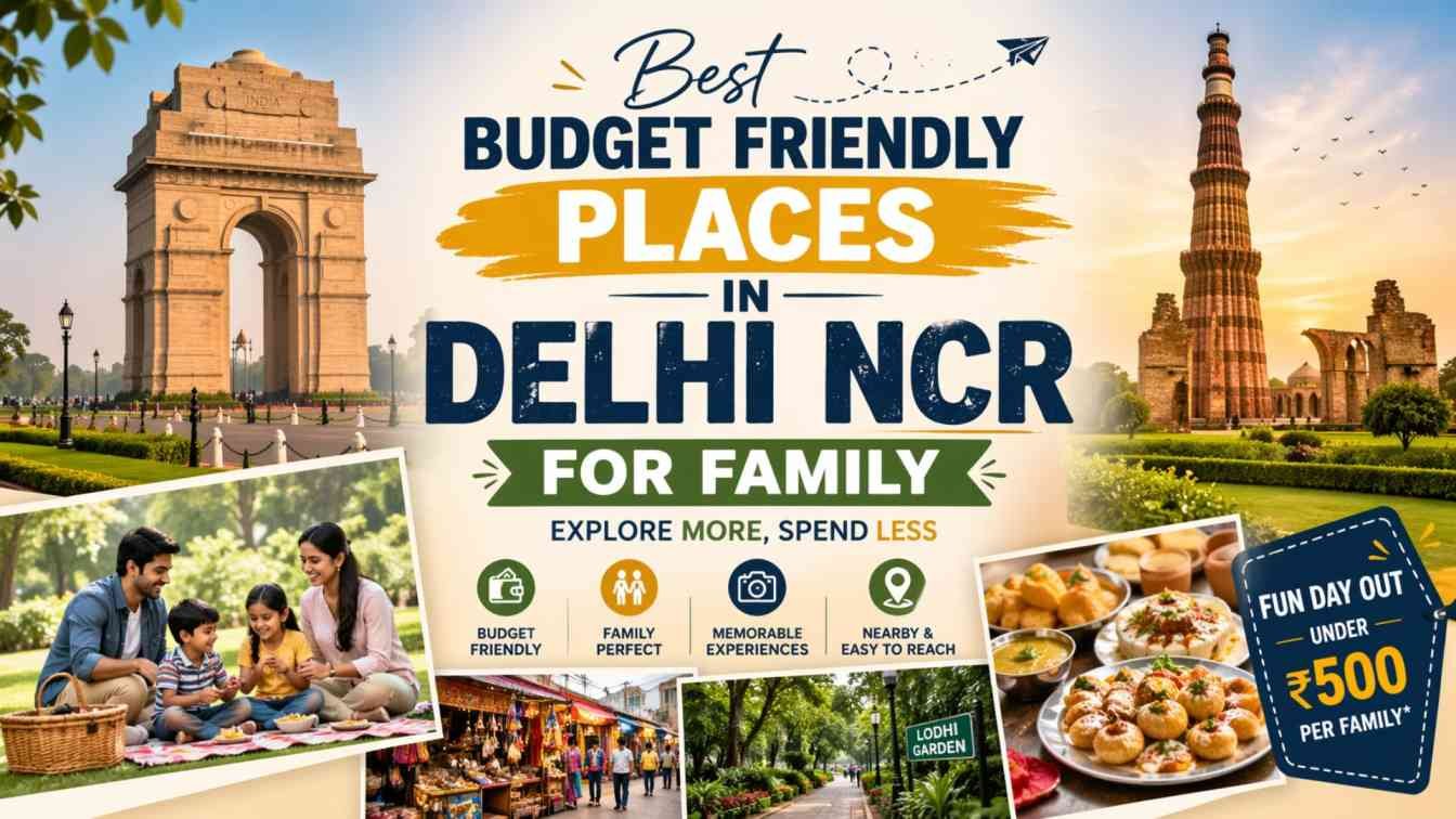 Best Budget Friendly Places in Delhi NCR for Family